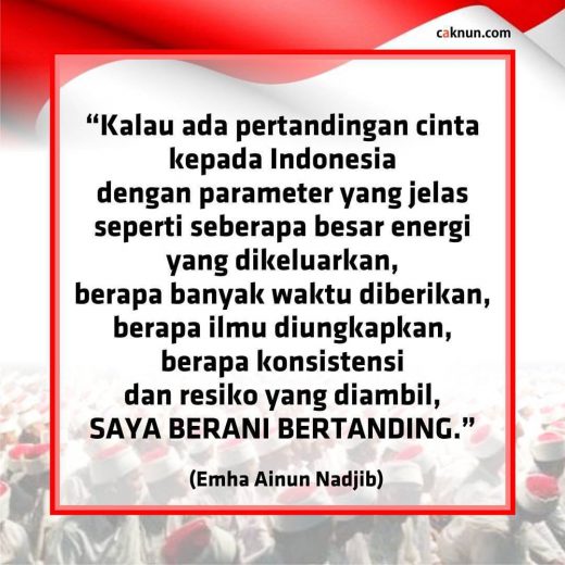Pertandingan Cinta Kepada Indonesia
