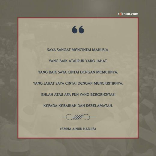 Sangat Mencintai Manusia