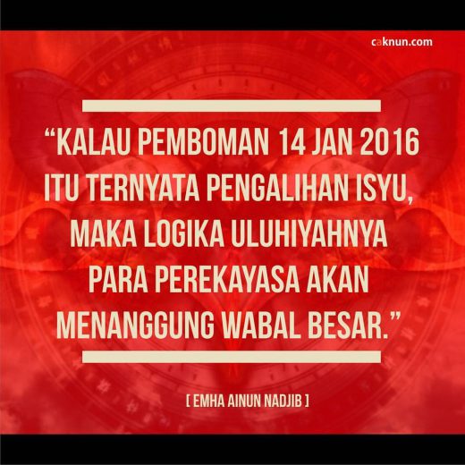 Jika Bom Pengalihan Isu