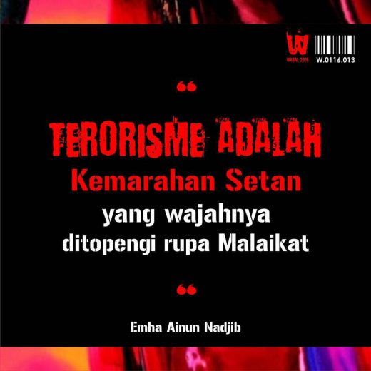 Terorisme Setan Bertopeng Malaikat