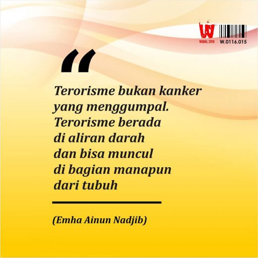 Terorisme Bukan Kangker