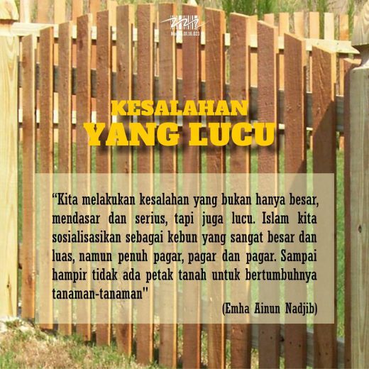 Kesalahan Yang Lucu
