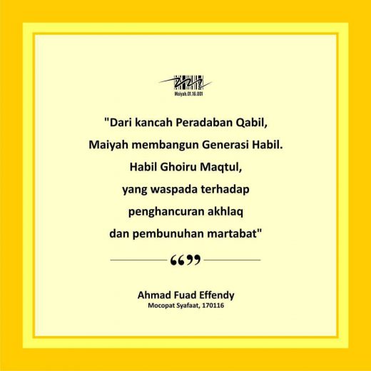 Membangun Generasi Habil