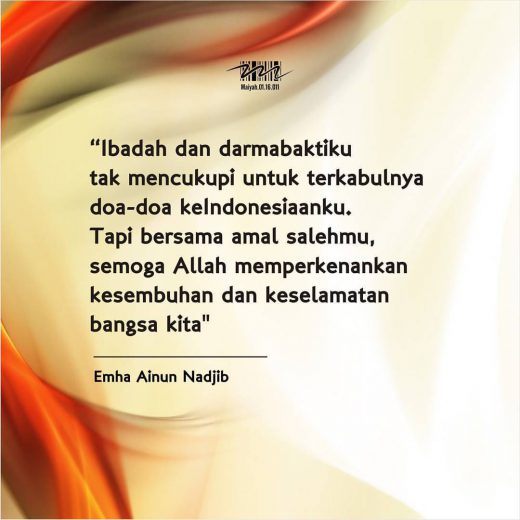 Bersama Amal Salehmu