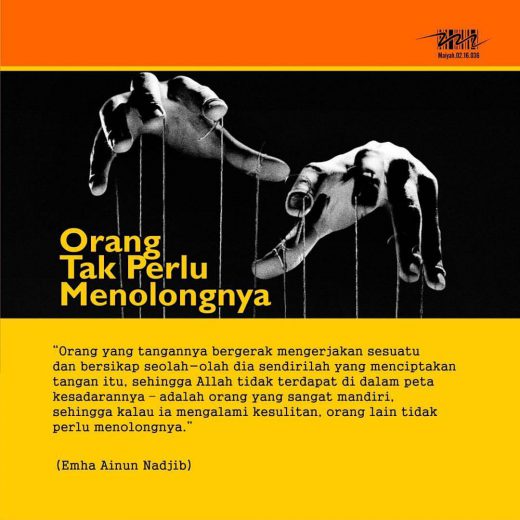 Orang Tak Perlu Menolongnya