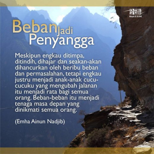 Beban Jadi Penyangga