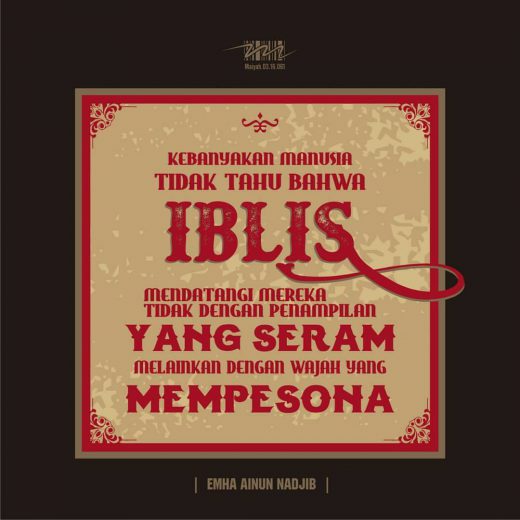 Iblis Berwajah Mempesona