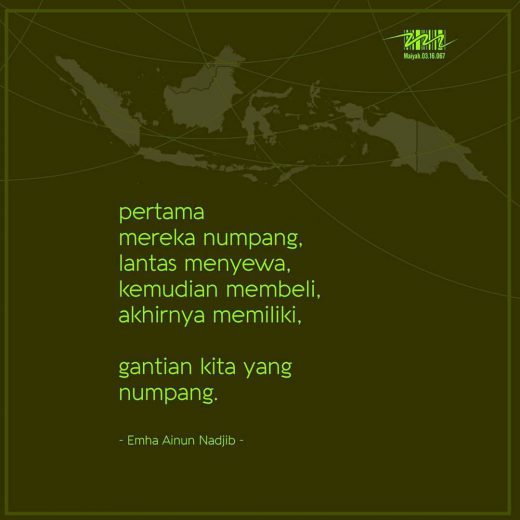 Akhirnya Gantian Numpang
