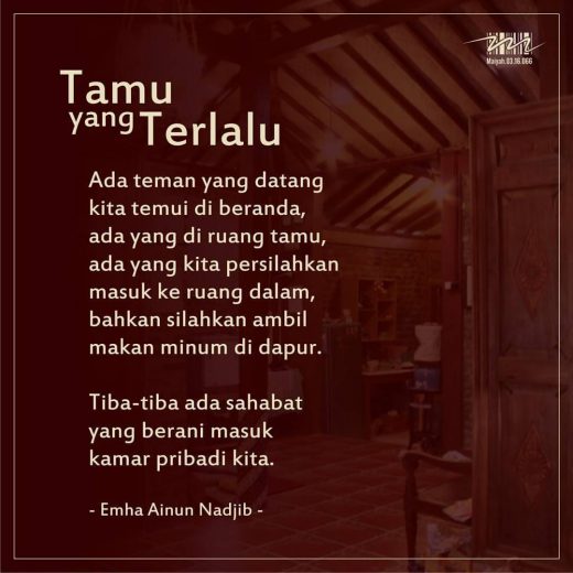 Tamu Yang Terlalu