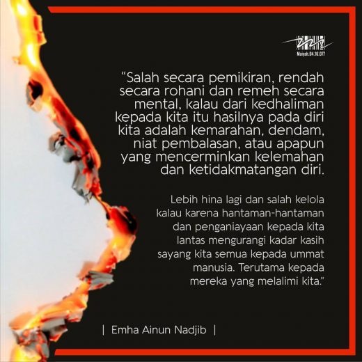 Kelemahan dan Ketidakmatangan Diri