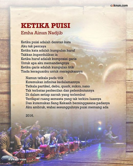 Ketika Puisi