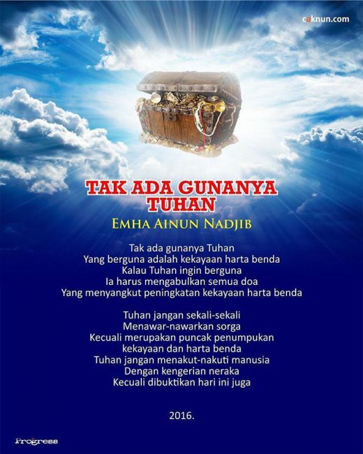 Tak Ada Gunanya Tuhan