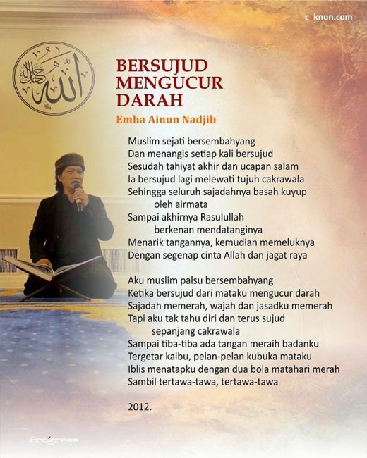 Bersujud Mengucur Darah