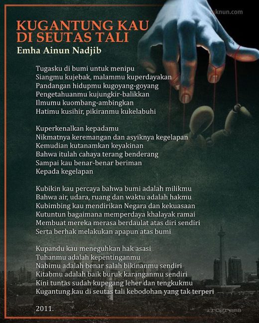 Kugantung Kau di Seutas Tali