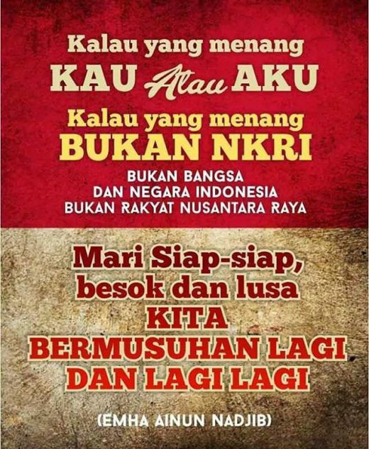 Bermusuhan Lagi dan Lagi