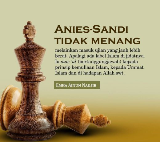Anies-Sandi Tidak Menang