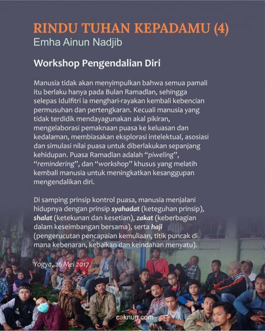 Workshop Pengendalian Diri