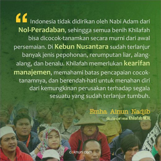 Khilafah di Kebun Nusantara