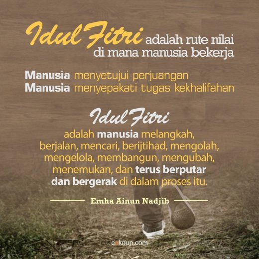 Rute Nilai Idul Fitri