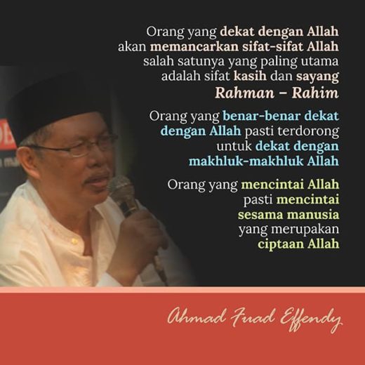 Benar-Benar Dekat dan Mencintai Allah