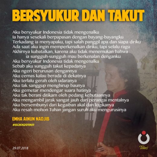 Bersyukur dan Takut