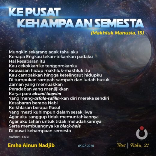 Ke Pusat Kehampaan Semesta