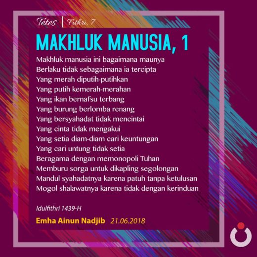 Makhluk Manusia, 1