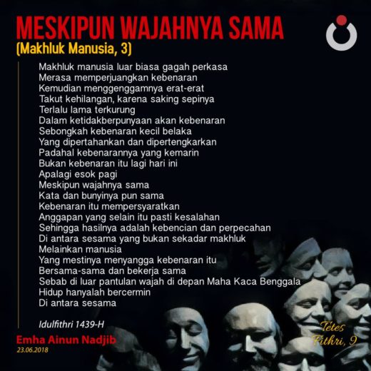 Meskipun Wajahnya Sama