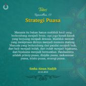Strategi Puasa