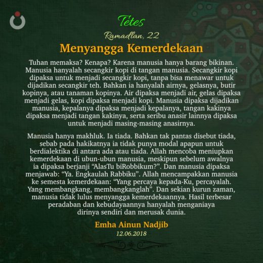 Menyangga Kemerdekaan