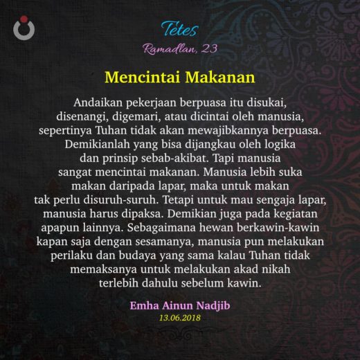 Mencintai Makanan