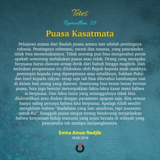 Puasa Kasatmata